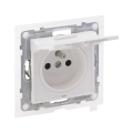 Legrand - Външен контакт без рамка NILOE STEP 250V/16A IP44, бял