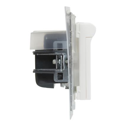 Legrand - Външен контакт без рамка NILOE STEP 250V/16A IP44, бял