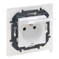 Legrand - Външна безрамкова розетка NILOE STEP 250V/16A IP44, бяла