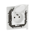 Legrand - Външна домашна розетка без рамка 250V/16A NILOE IP44 бяла