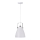 Leuchten Direkt 11059-16 - Пендел EVA 1xE27/60W/230V Ø 21,5 см бял