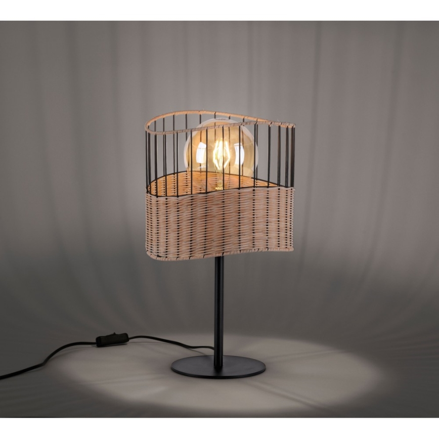 Leuchten Direkt 11150-79 - Настолна лампа REED 1xE27/60W/230V