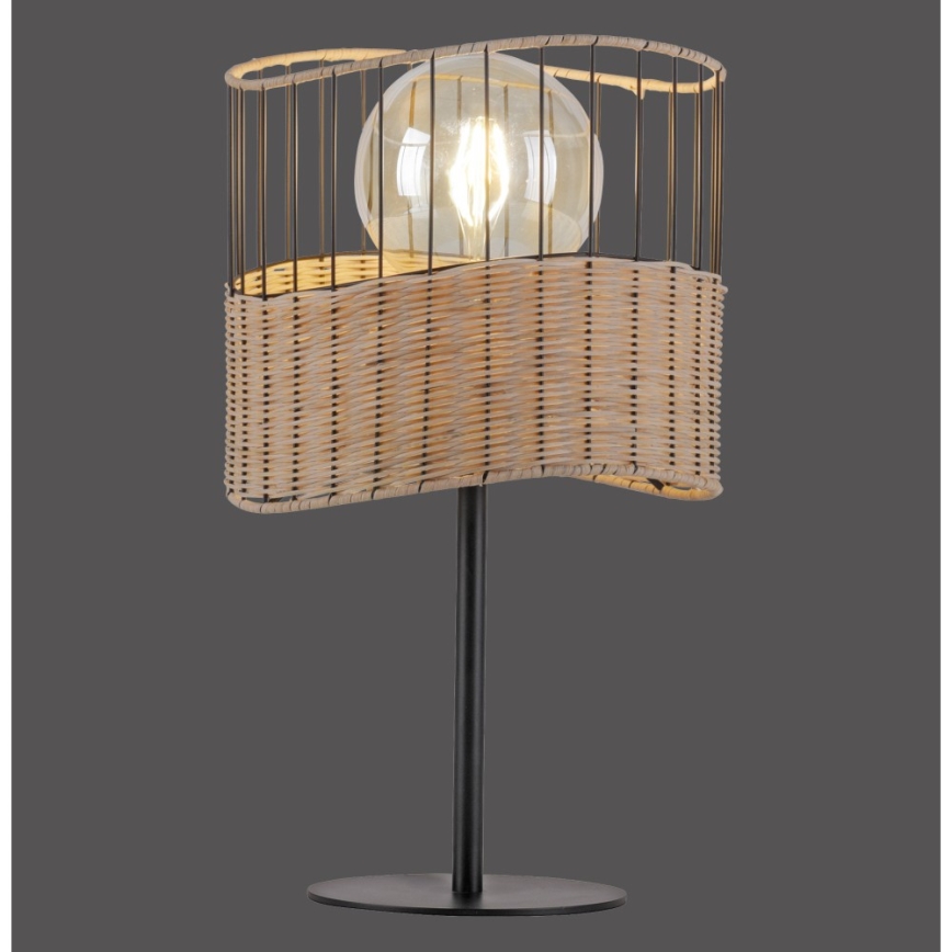 Leuchten Direkt 11150-79 - Настолна лампа REED 1xE27/60W/230V