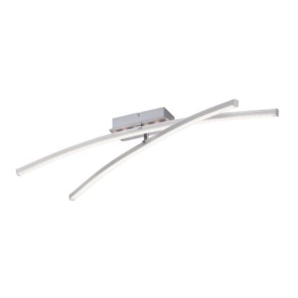 Leuchten Direkt 11255-55 - LED RGB Димируем повърхностен полилей ALINA 2xLED/8,1W/230V 2700-5000K + дистанционно