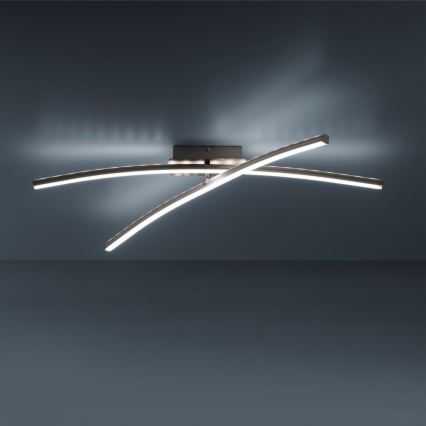 Leuchten Direkt 11255-55 - LED RGB Димируем повърхностен полилей ALINA 2xLED/8,1W/230V 2700-5000K + дистанционно