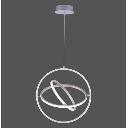 Leuchten Direkt 11260-55 - LED полируем кабел JELLA 3xLED / 28W / 230V