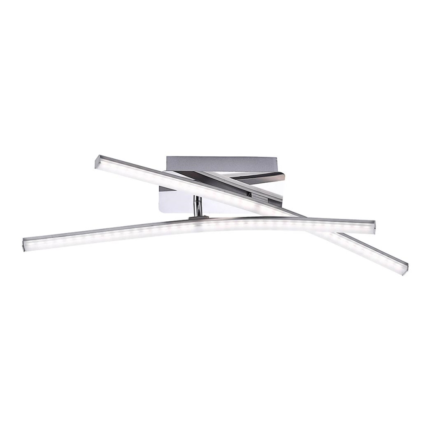 Leuchten Direkt 11270-55 - LED Повърхностен полилей SIMON 2xLED/5W/230V матов хром