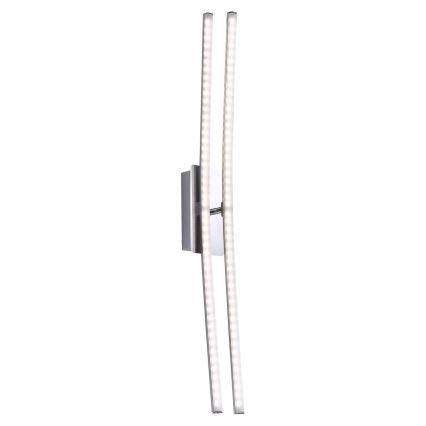 Leuchten Direkt 11272-55 - LED Повърхностен полилей SIMON 2xLED/8W/230V матов хром