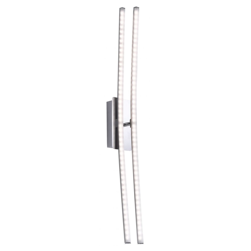 Leuchten Direkt 11272-55 - LED Повърхностен полилей SIMON 2xLED/8W/230V матов хром