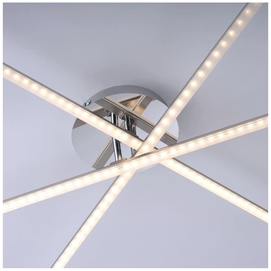 Leuchten Direkt 11274-55 - LED Повърхностен полилей SIMON 3xLED/8W/230V матов хром