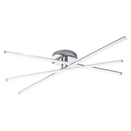 Leuchten Direkt 11274-55 - LED Повърхностен полилей SIMON 3xLED/8W/230V матов хром