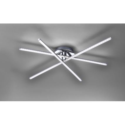 Leuchten Direkt 11274-55 - LED Повърхностен полилей SIMON 3xLED/8W/230V матов хром