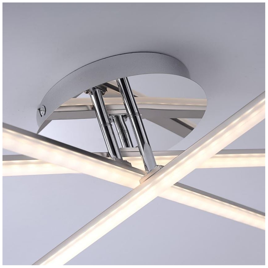 Leuchten Direkt 11274-55 - LED Повърхностен полилей SIMON 3xLED/8W/230V матов хром