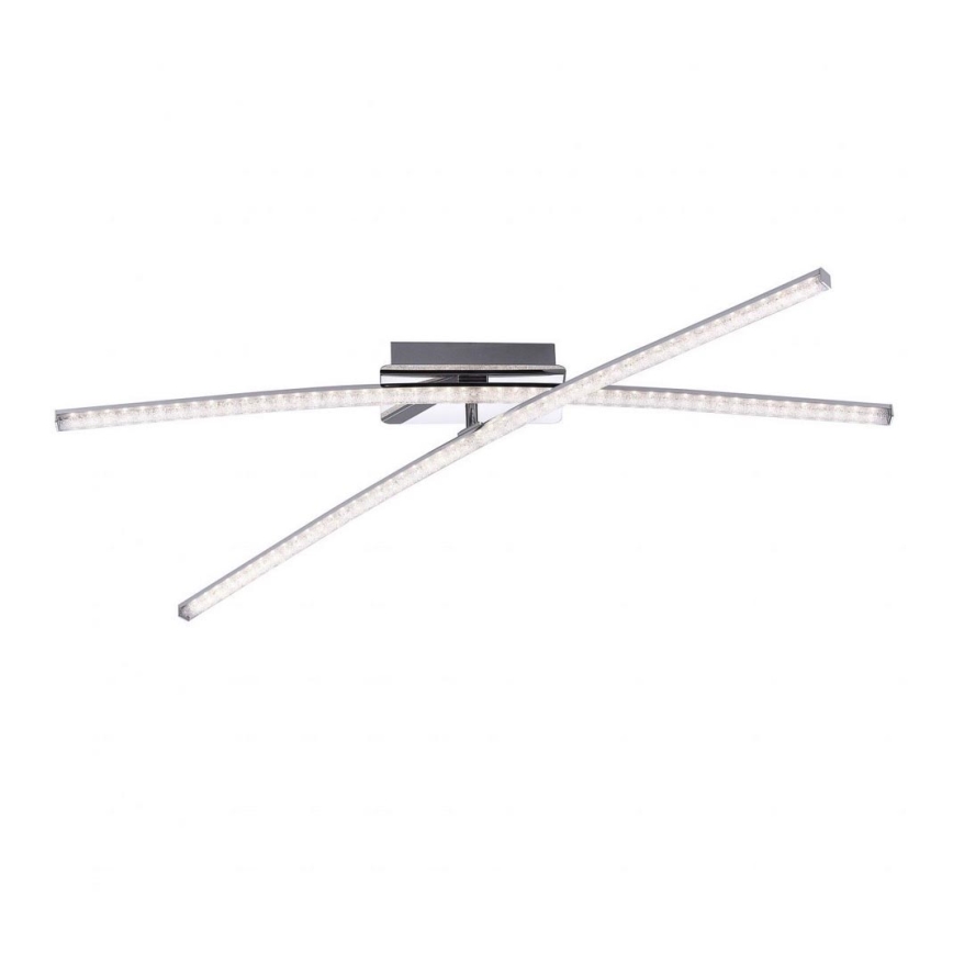 Leuchten Direkt 11292-17 - LED Повърхностен полилей SIMON 2xLED/8W/230V лъскав хром