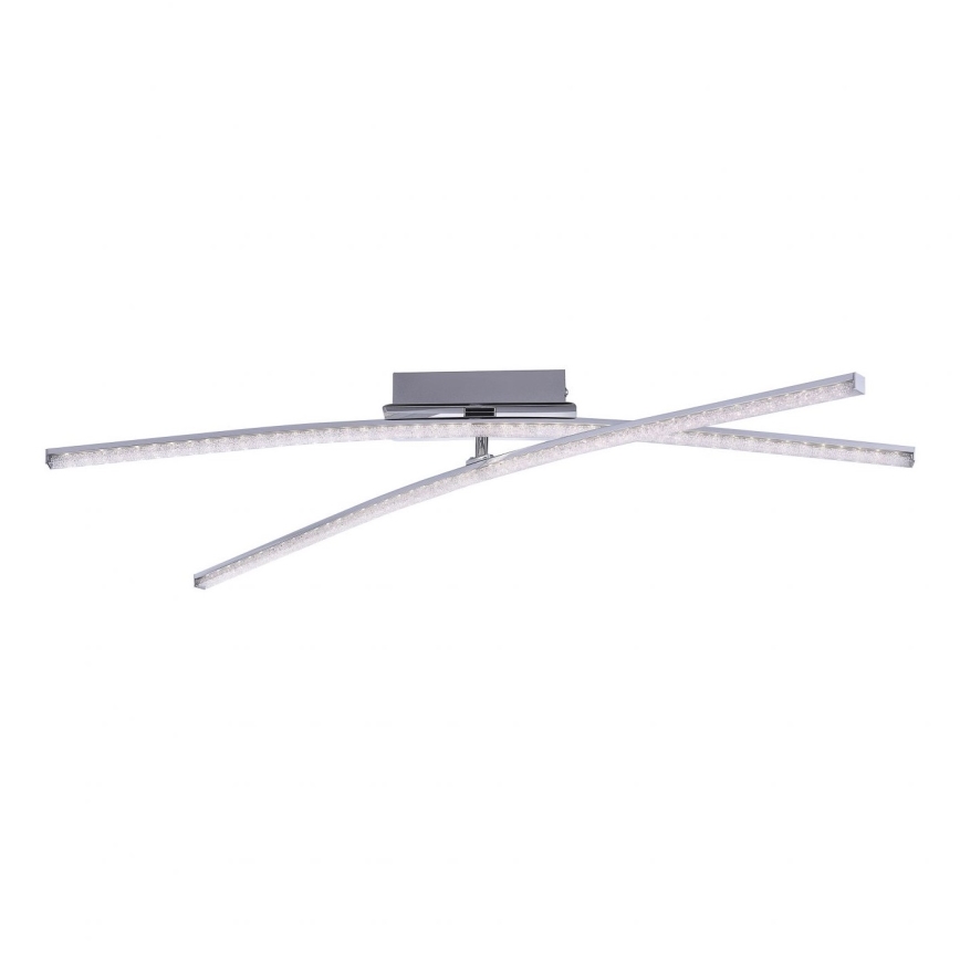 Leuchten Direkt 11292-17 - LED Повърхностен полилей SIMON 2xLED/8W/230V лъскав хром