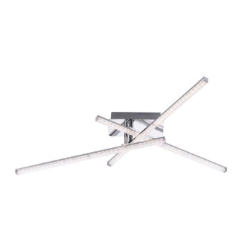 Leuchten Direkt 11293-17 - LED Повърхностен полилей SIMON 3xLED/5W/230V лъскав хром