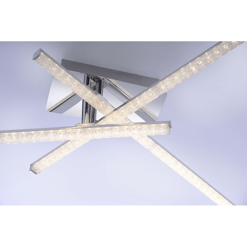 Leuchten Direkt 11293-17 - LED Повърхностен полилей SIMON 3xLED/5W/230V лъскав хром