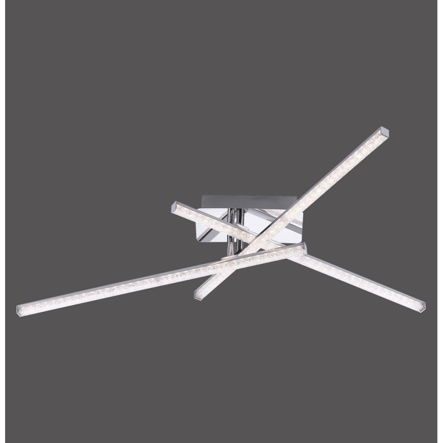 Leuchten Direkt 11293-17 - LED Повърхностен полилей SIMON 3xLED/5W/230V лъскав хром