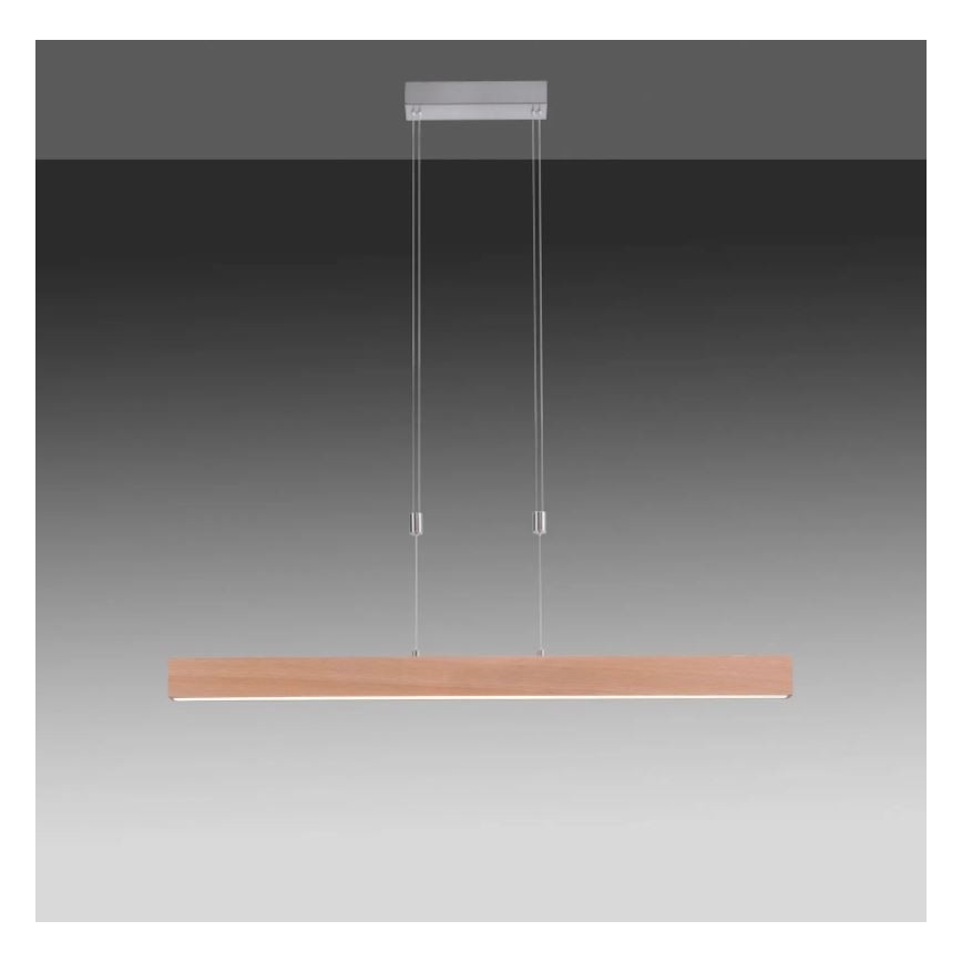 Leuchten Direkt 11420-78 - LED Димируем висящ полилей AMANDA LED/30W/230V