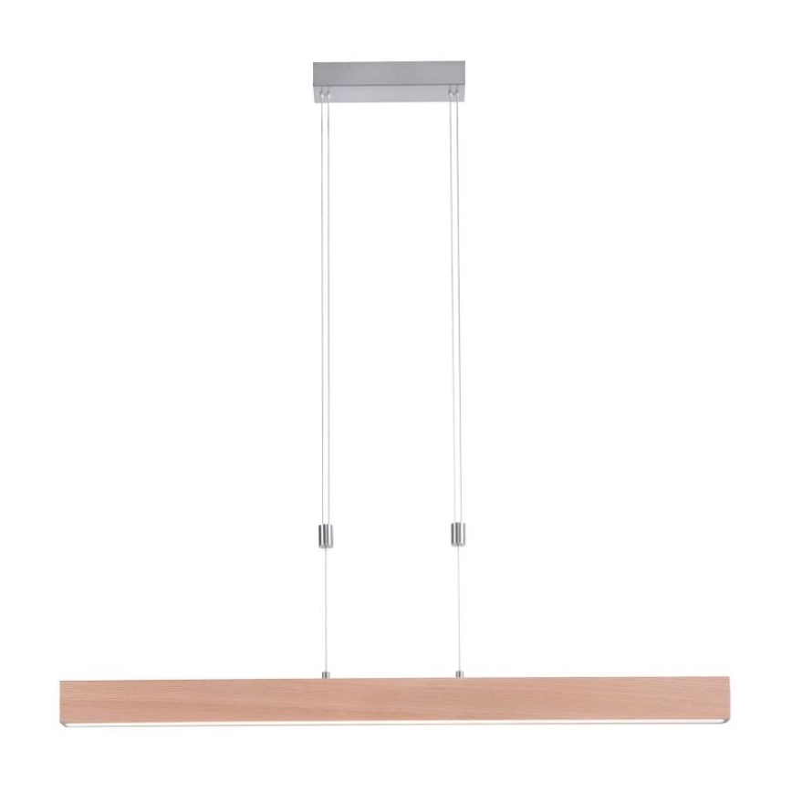 Leuchten Direkt 11420-78 - LED полилей на кабел AMANDA LED/30W/230V 2700-5000K 110 cm кафяв