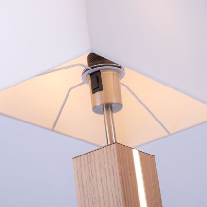 Leuchten Direkt 11421-78 - LED Димируема настолна лампа AMANDA 1xE27/40W/230V + 1xLED/5W