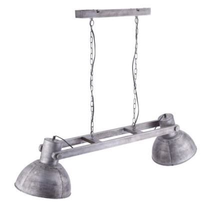 Leuchten Direkt 11483-77 - Висящ полилей SAMIA 2xE27/25W/230V