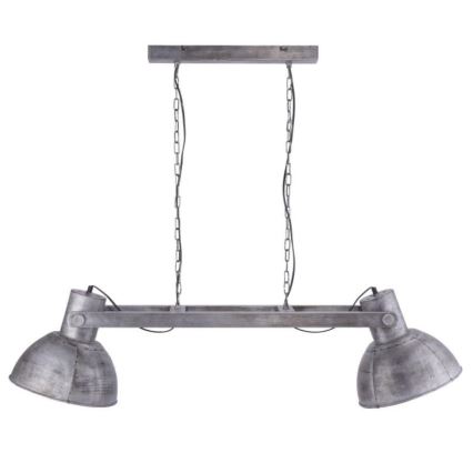 Leuchten Direkt 11483-77 - Висящ полилей SAMIA 2xE27/25W/230V