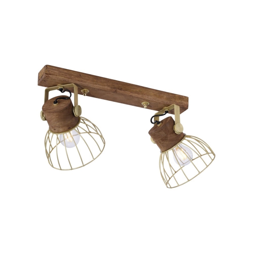 Leuchten Direkt 11487-60 - Спот ALAMI 2xE27/25W/230V манго