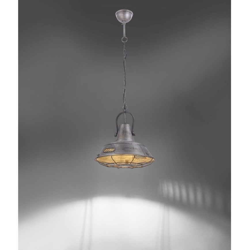 Leuchten Direkt 11496-77 - Висящ полилей SAMIA 1xE27/25W/230V