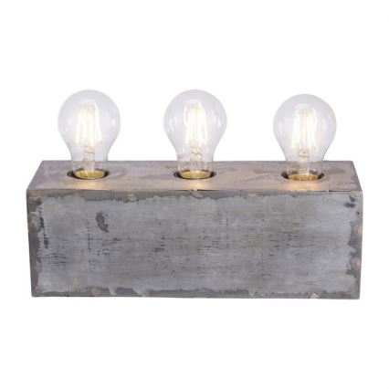 Leuchten Direkt 11498-77 - Настолна лампа SAMIA 3xE27/25W/230V