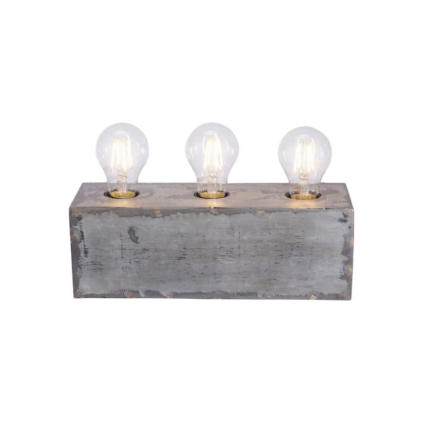 Leuchten Direkt 11498-77 - Настолна лампа SAMIA 3xE27/25W/230V