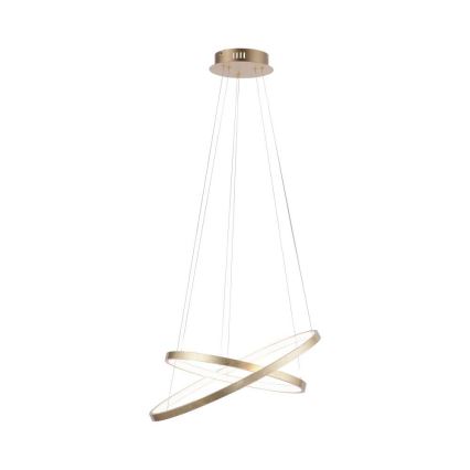 Leuchten Direkt 11525-12 -LED Полилей на верижка CIRCLE 1xLED/18,5W/230V + LED/23,5W