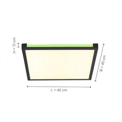 Leuchten Direkt 11621-18 - LED RGB Димируема лампа MARIO LED/24W/230V 2700-5000K + д.у.