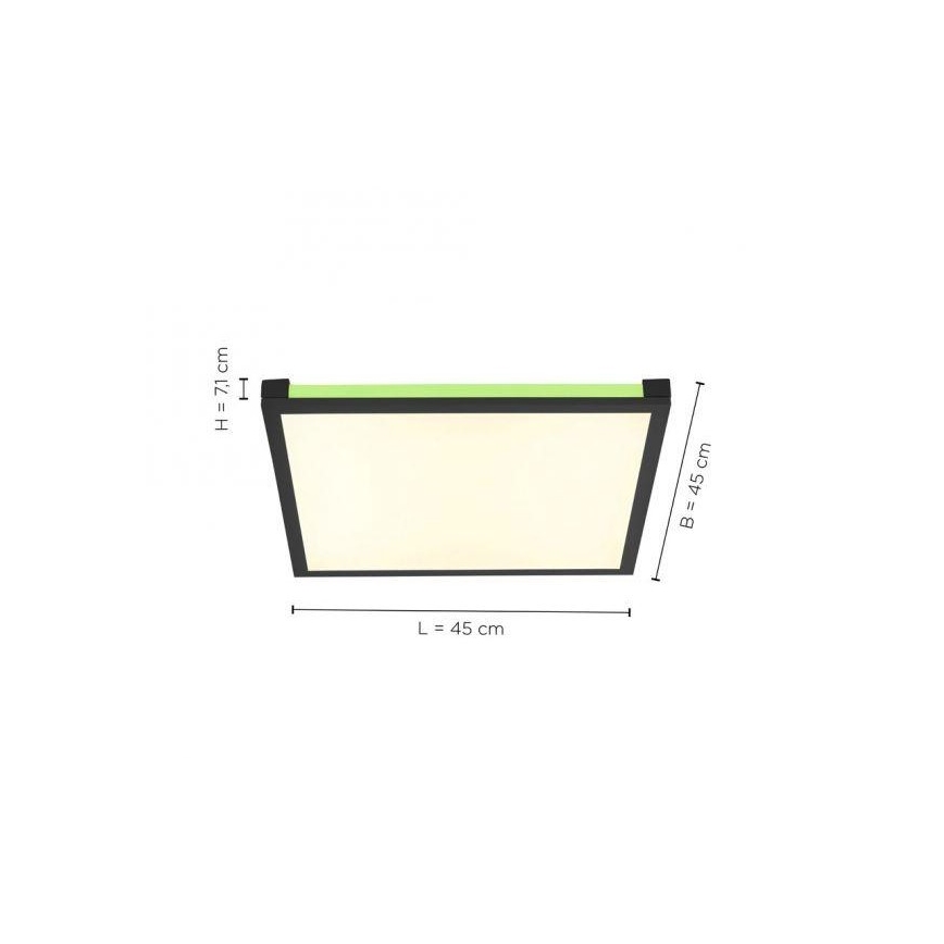 Leuchten Direkt 11621-18 - LED RGB Димируема лампа MARIO LED/24W/230V 2700-5000K + д.у.