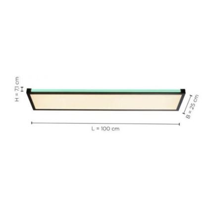 Leuchten Direkt 11622-18 - LED RGB Димируема лампа MARIO LED/29W/230V 2700-5000K + дистанционно