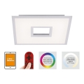 Leuchten Direkt 11645-16 - LED RGB регулируемо таванно осветително тяло RECESS LED/22,5W/230V + LED/5W + дистанционно управление