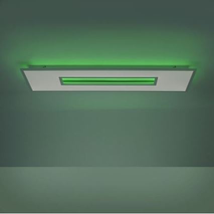 Leuchten Direkt 11646-16 - LED RGB димируемо таванно осветително тяло RECESS LED/41W/230V + LED/7,5W + дистанционно управление