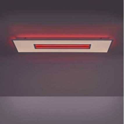 Leuchten Direkt 11646-16 - LED RGB димируемо таванно осветително тяло RECESS LED/41W/230V + LED/7,5W + дистанционно управление
