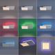 Leuchten Direkt 11663-16 - LED RGB Димируем плафон ARENDA LED/22W/230V + дистанционно управление
