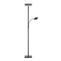 Leuchten Direkt 11710-18 - LED Димируем лампион HANS LED/21,5W/230V + LED/4W