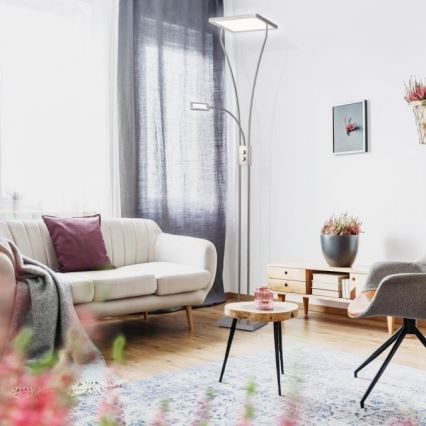 Leuchten Direkt 11722-55 - димируема LED лампа MARIAN LED/33,5W/230V + LED/3,6W