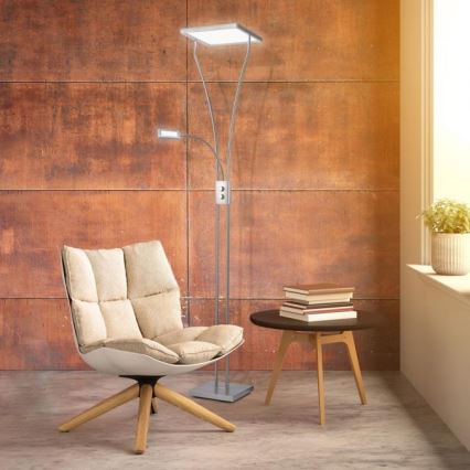 Leuchten Direkt 11722-55 - димируема LED лампа MARIAN LED/33,5W/230V + LED/3,6W