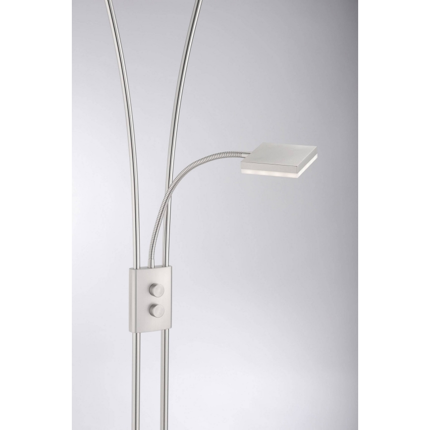 Leuchten Direkt 11776-55 - LED Димируем лампион HELIA LED/16,8W/230V + 2xLED/3,8W