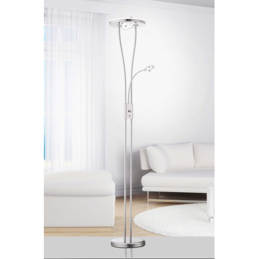 Leuchten Direkt 11778-55 - LED Димируем лампион HELIA LED/16,8W/230V + 2xLED/3,8W