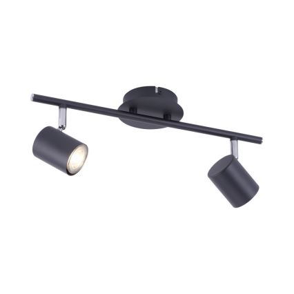 Leuchten Direkt 11942-13 - LED Спот TARIK 2xGU10/5W/230V антрацит