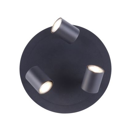 Leuchten Direkt 11943-13 - LED Спот TARIK 3xGU10/5W/230V антрацит