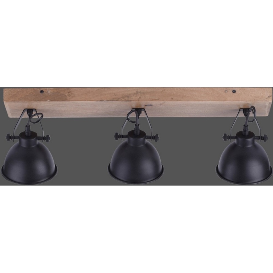 Leuchten Direkt 11983-18 - Прожектор, луна SAMIA 3xE14/40W/230V черна