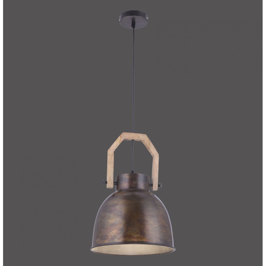 Leuchten Direkt 11986-18 - Пендел SAMIA 1xE27/40W/230V манго