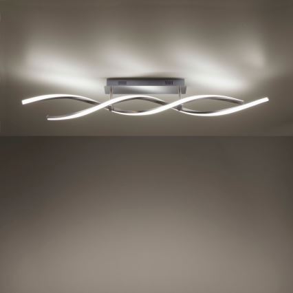 Leuchten Direkt 11993-55 - LED RGB Димируем повърхностен полилей SWING 2xLED/8,5W/230V 2700-5000K + дистанционно