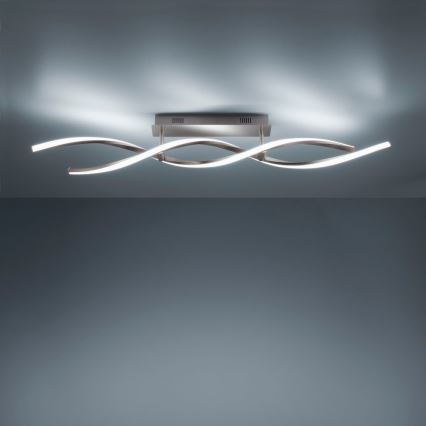 Leuchten Direkt 11993-55 - LED RGB Димируем повърхностен полилей SWING 2xLED/8,5W/230V 2700-5000K + дистанционно